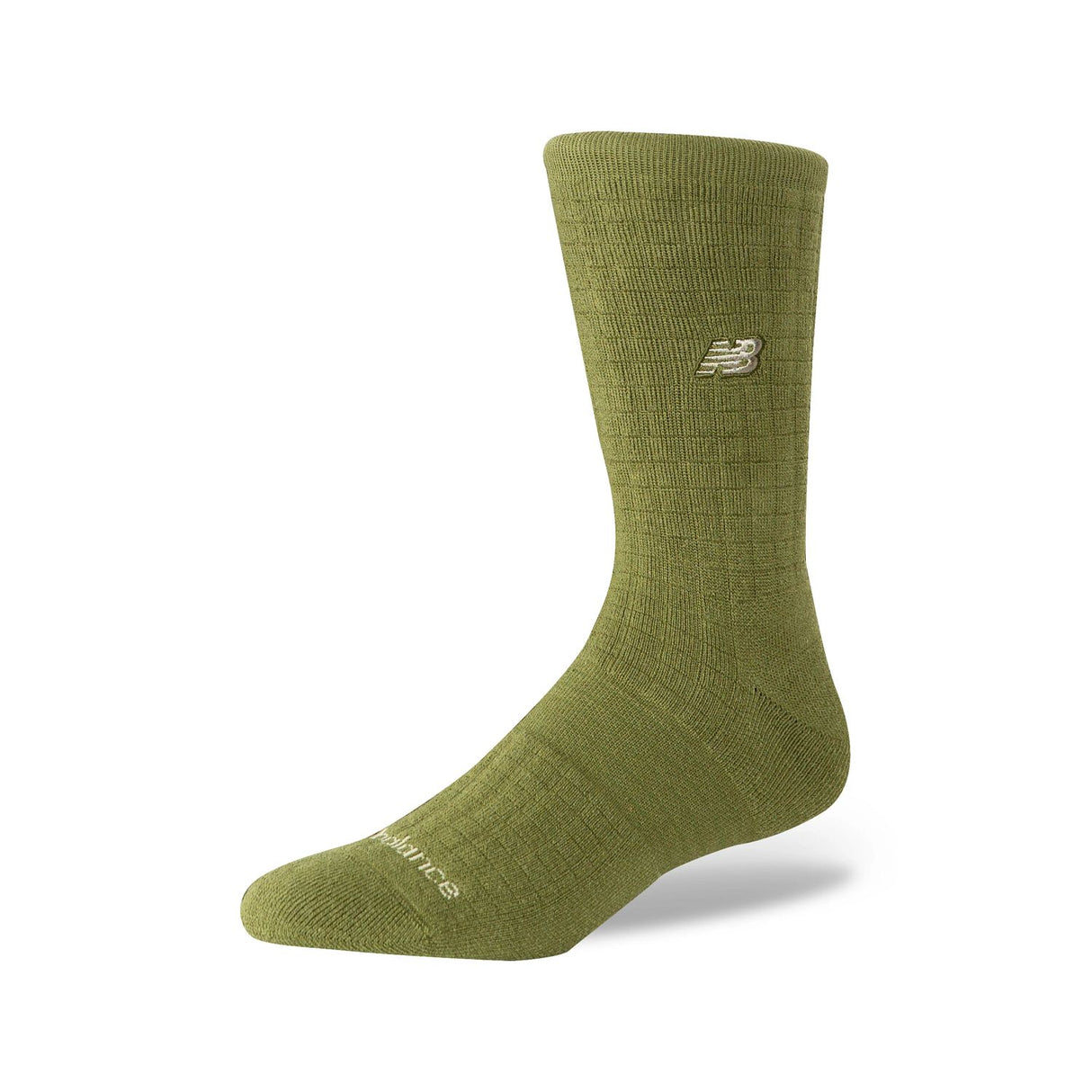 New Balance Active Heavyweight Waffle Knit Crew Socks 1 Pair-1