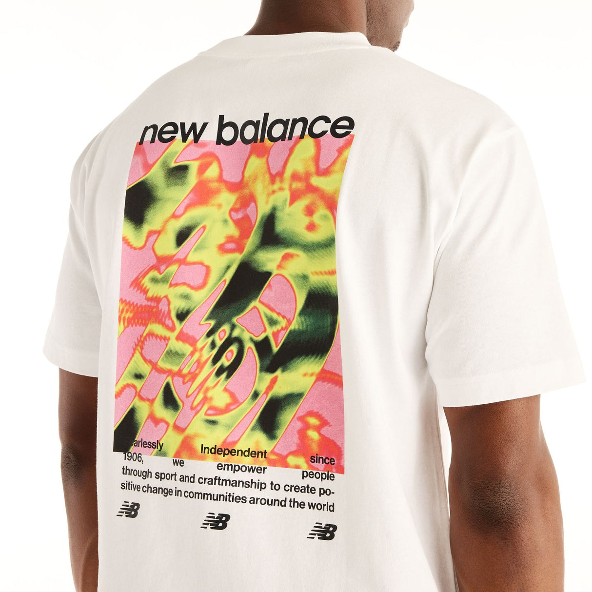 New Balance Men's Heat Map Forward Thinker T-Shirt-4