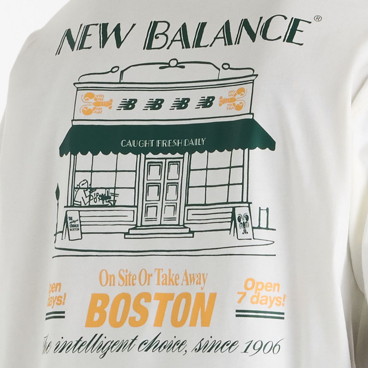 New Balance Men's Grab a Bite Boston T-Shirt-4