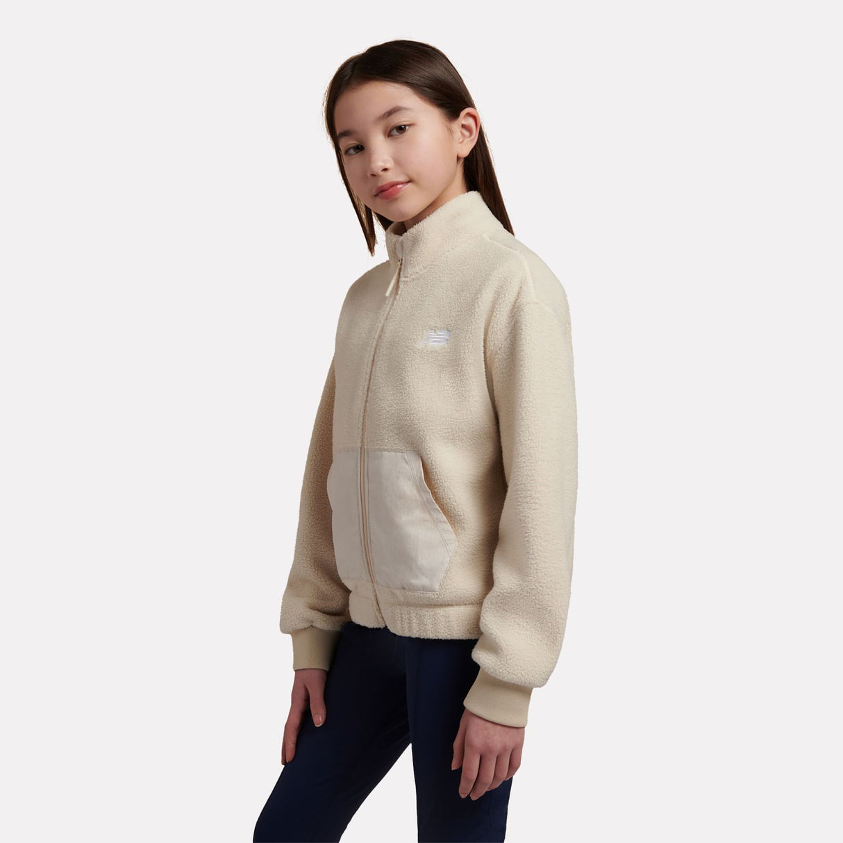 New Balance Girls' Fleece Jacket-3