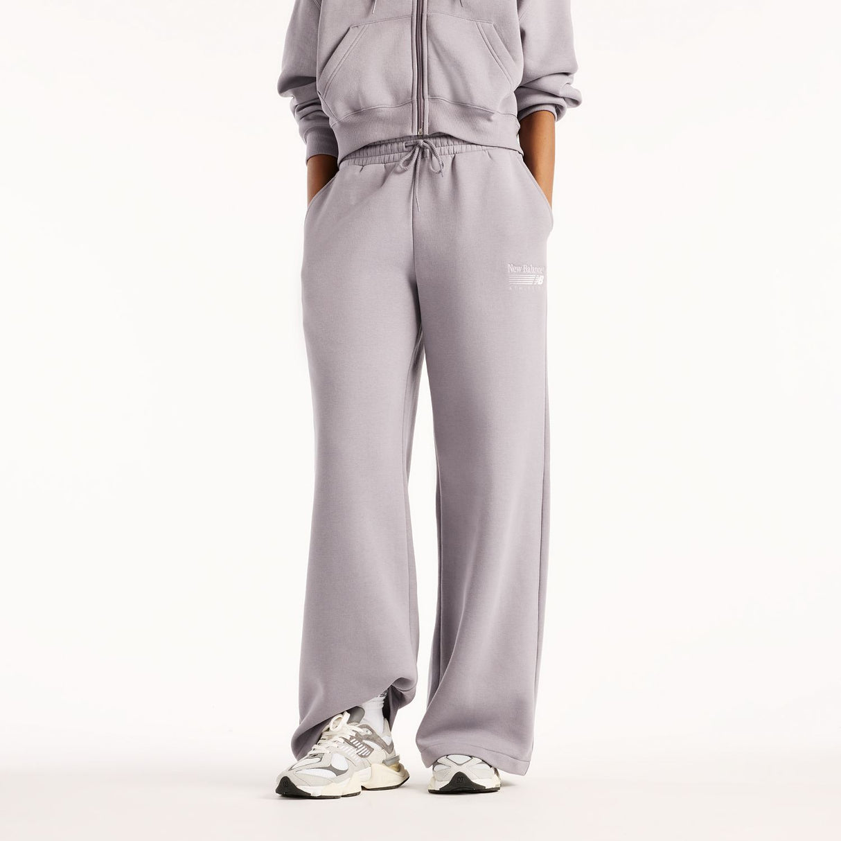 New Balance Women's Trackside Fleece Pants-1