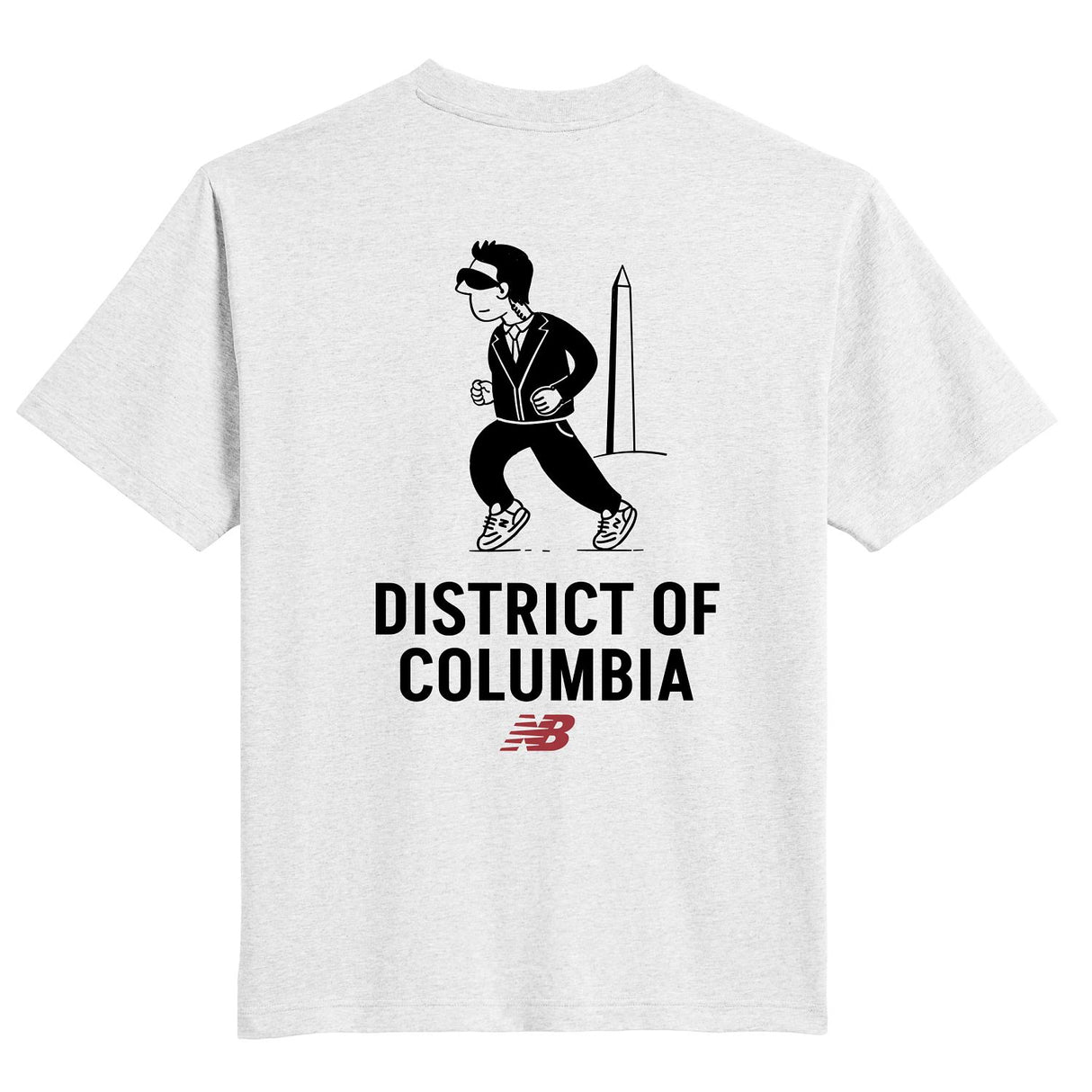 New Balance Men's District Of Columbia Character T-Shirt-1