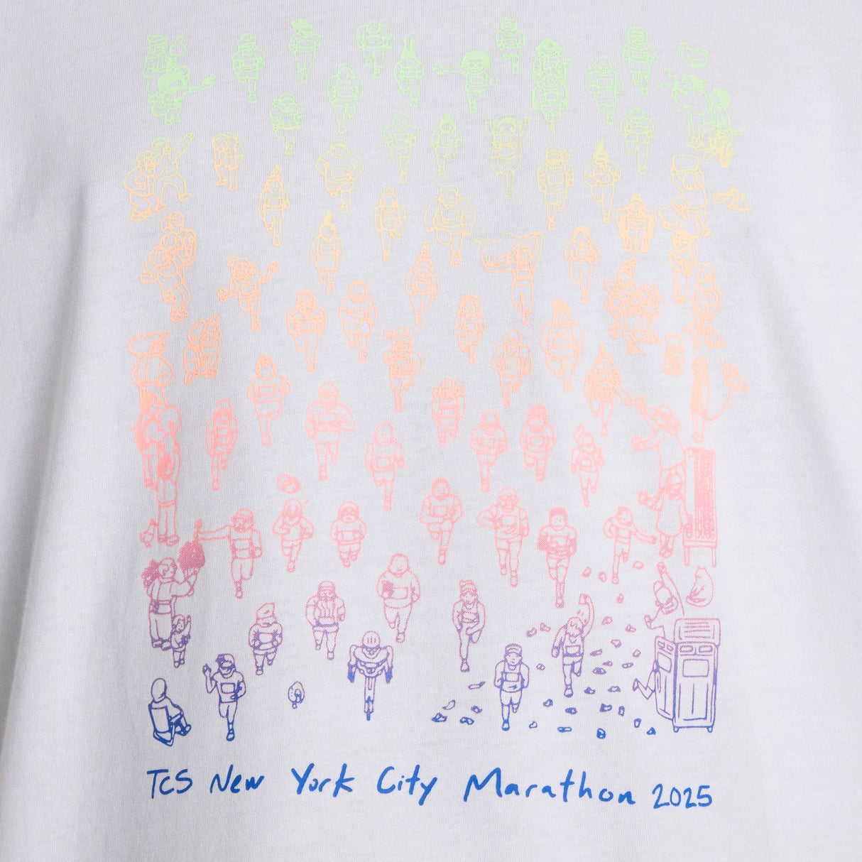 New Balance Men's NYC Marathon Runners Multi Graphics Tee-2