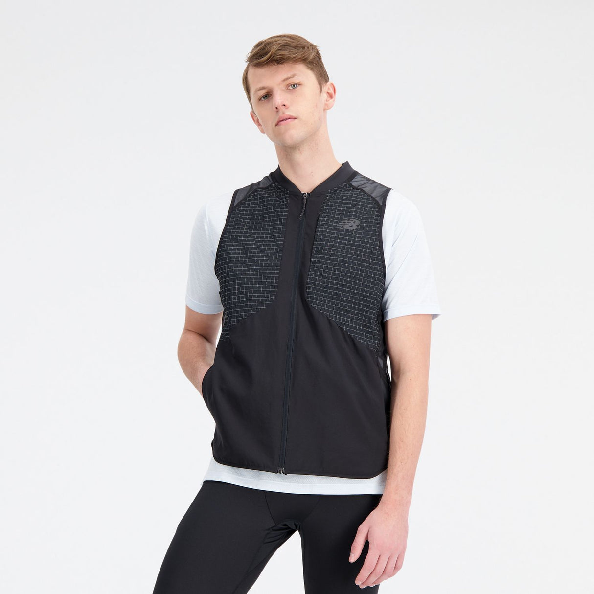 New Balance Men's Impact Run Luminous Packable Vest-3