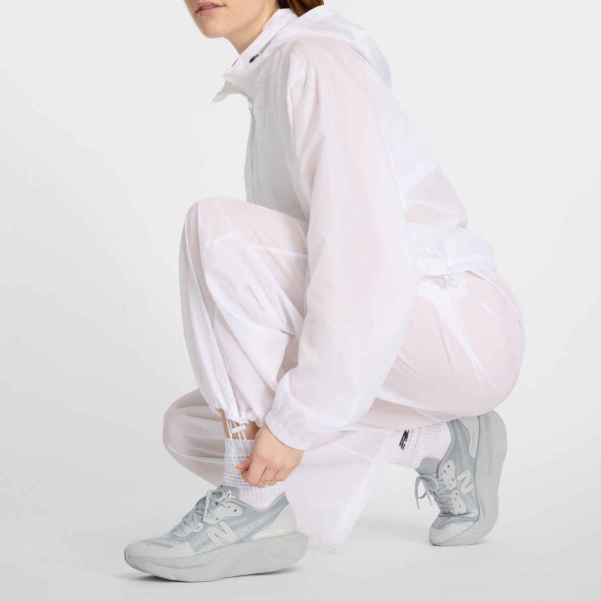 New Balance Women's District Vision X NB Translucent Track Pants-7