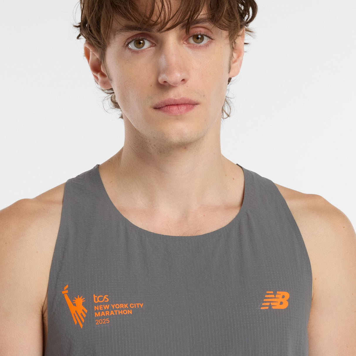 New Balance Men's NYC Marathon Ultra Light Singlet-4