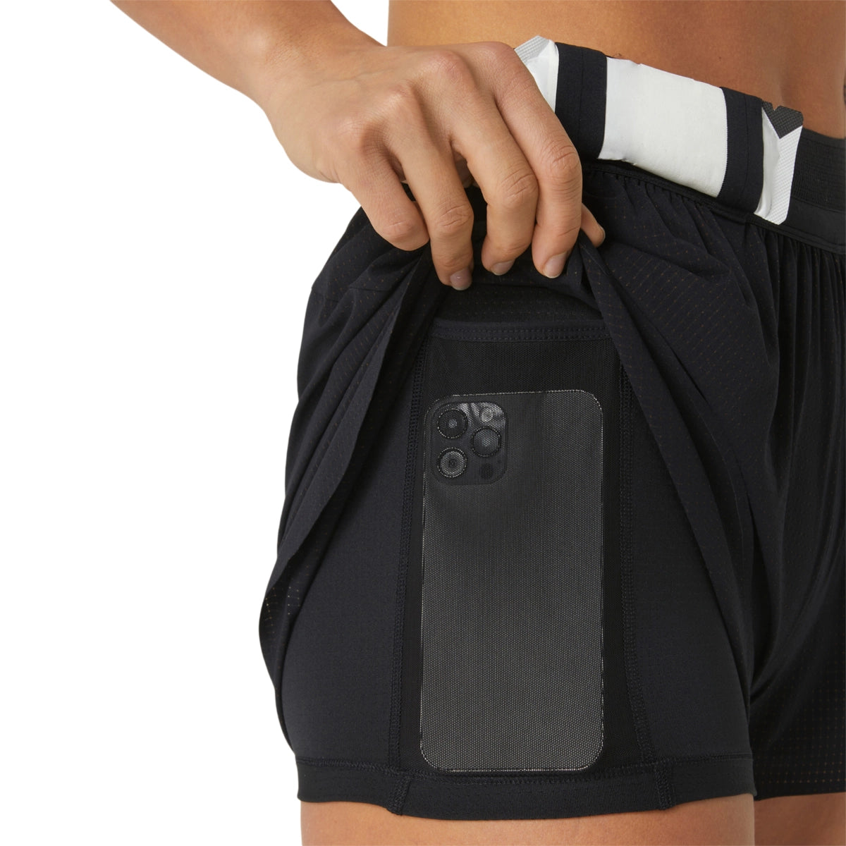 Asics Women's Metarun Split Short Womens Apparel Shorts