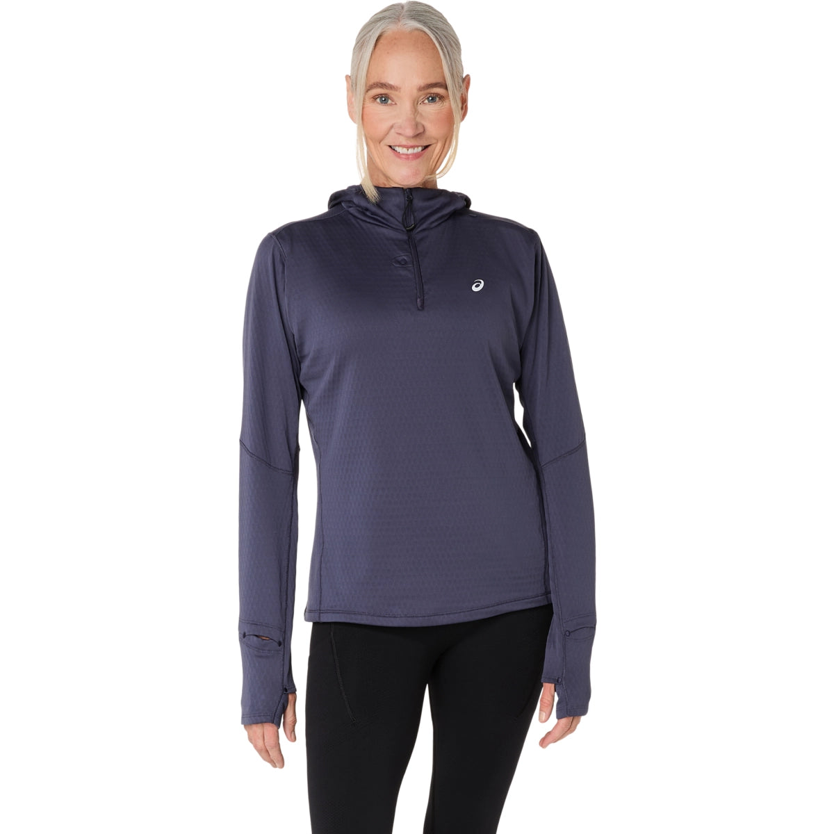 Asics Women's Road Winter Hoodie Womens Apparel Sweatshirts & Fleece