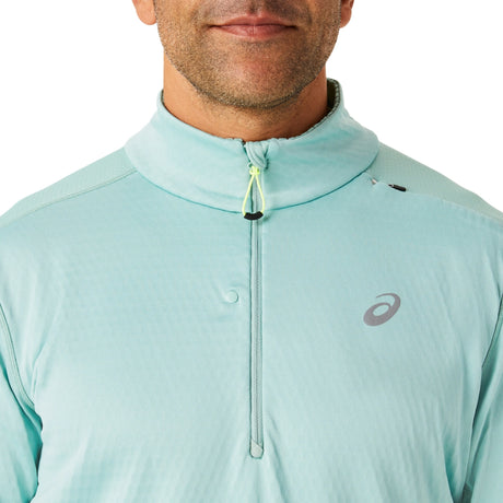 Asics Men's Road Winter 1/2 Zip Mid Layer Mens Apparel Sweatshirts & Fleece