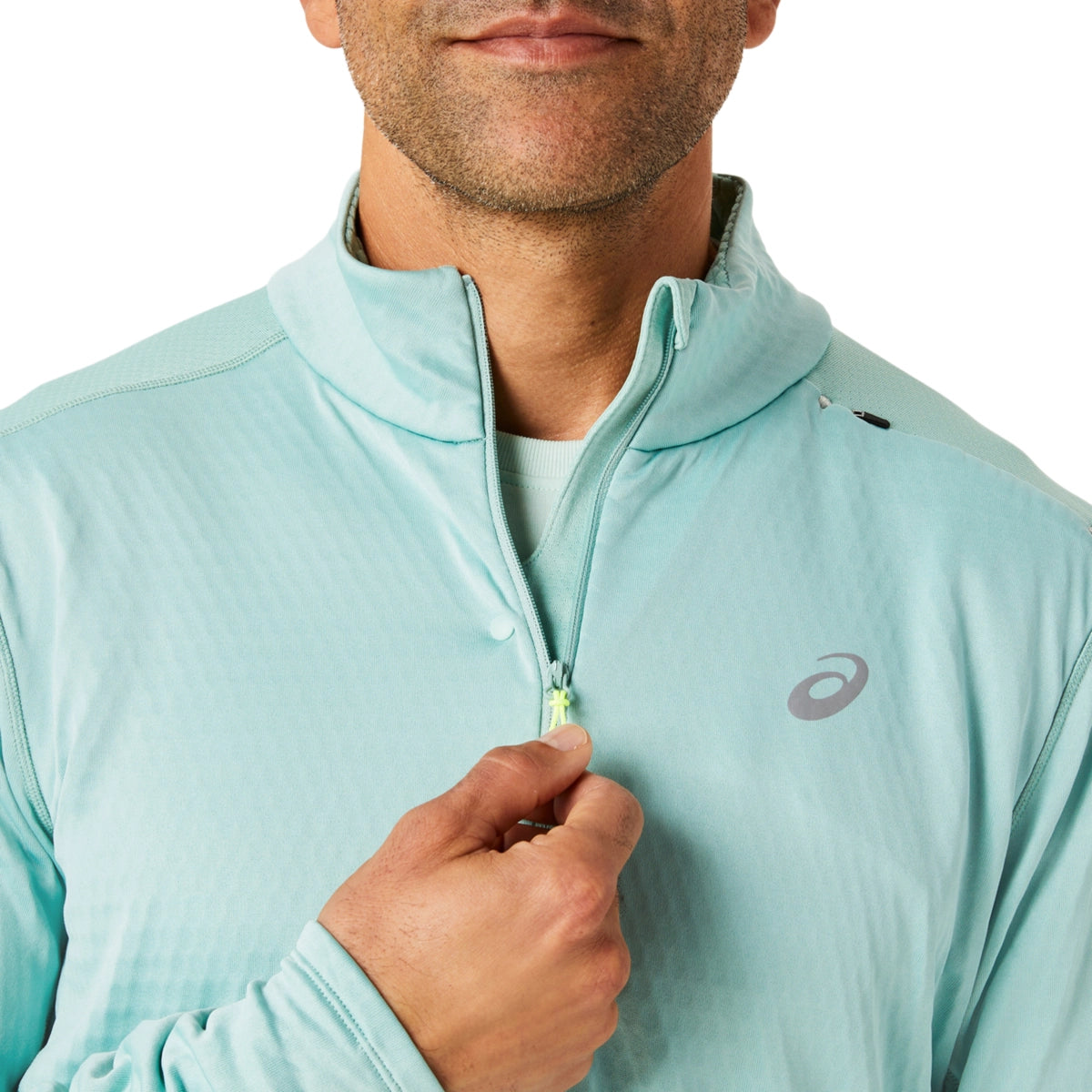 Asics Men's Road Winter 1/2 Zip Mid Layer Mens Apparel Sweatshirts & Fleece