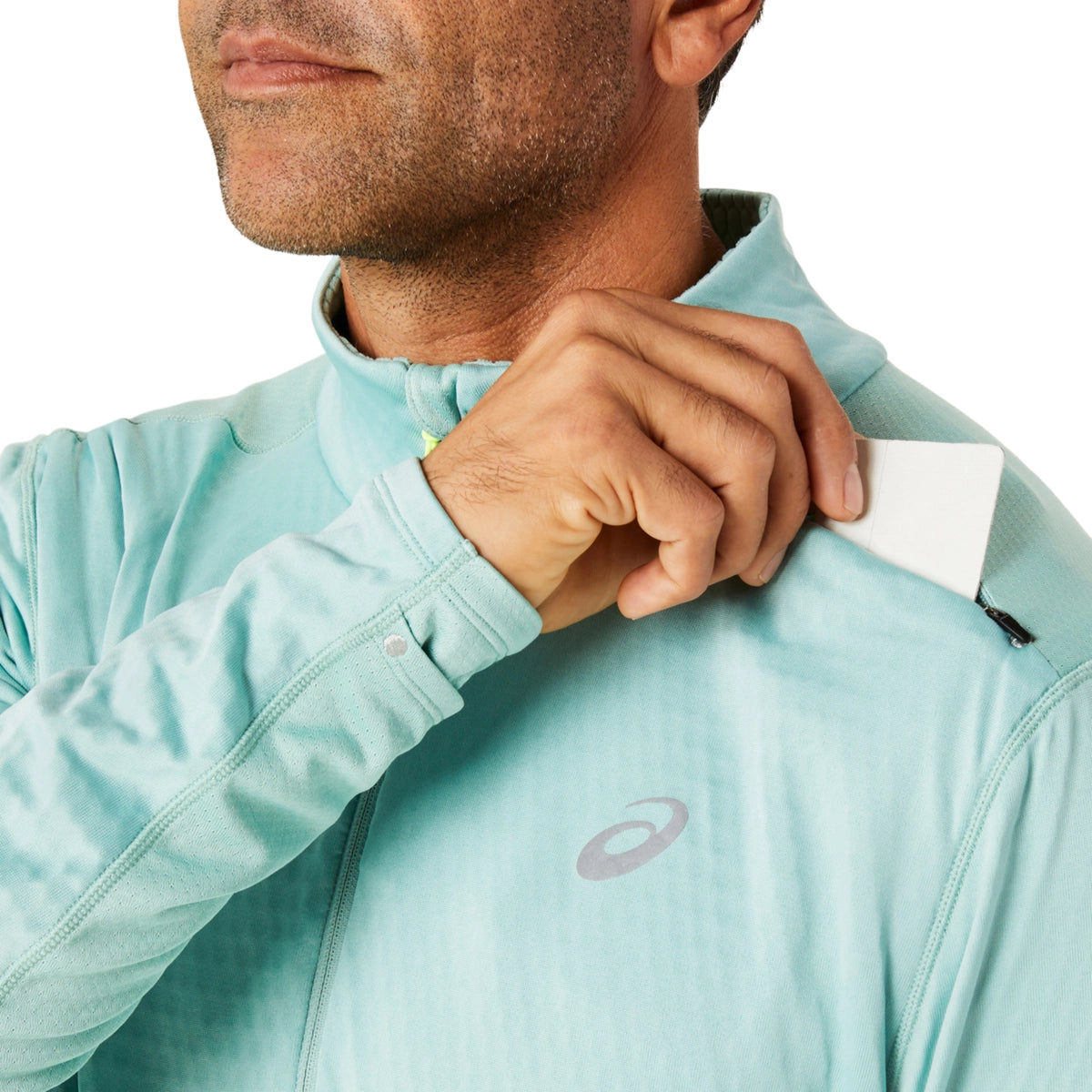 Asics Men's Road Winter 1/2 Zip Mid Layer Mens Apparel Sweatshirts & Fleece