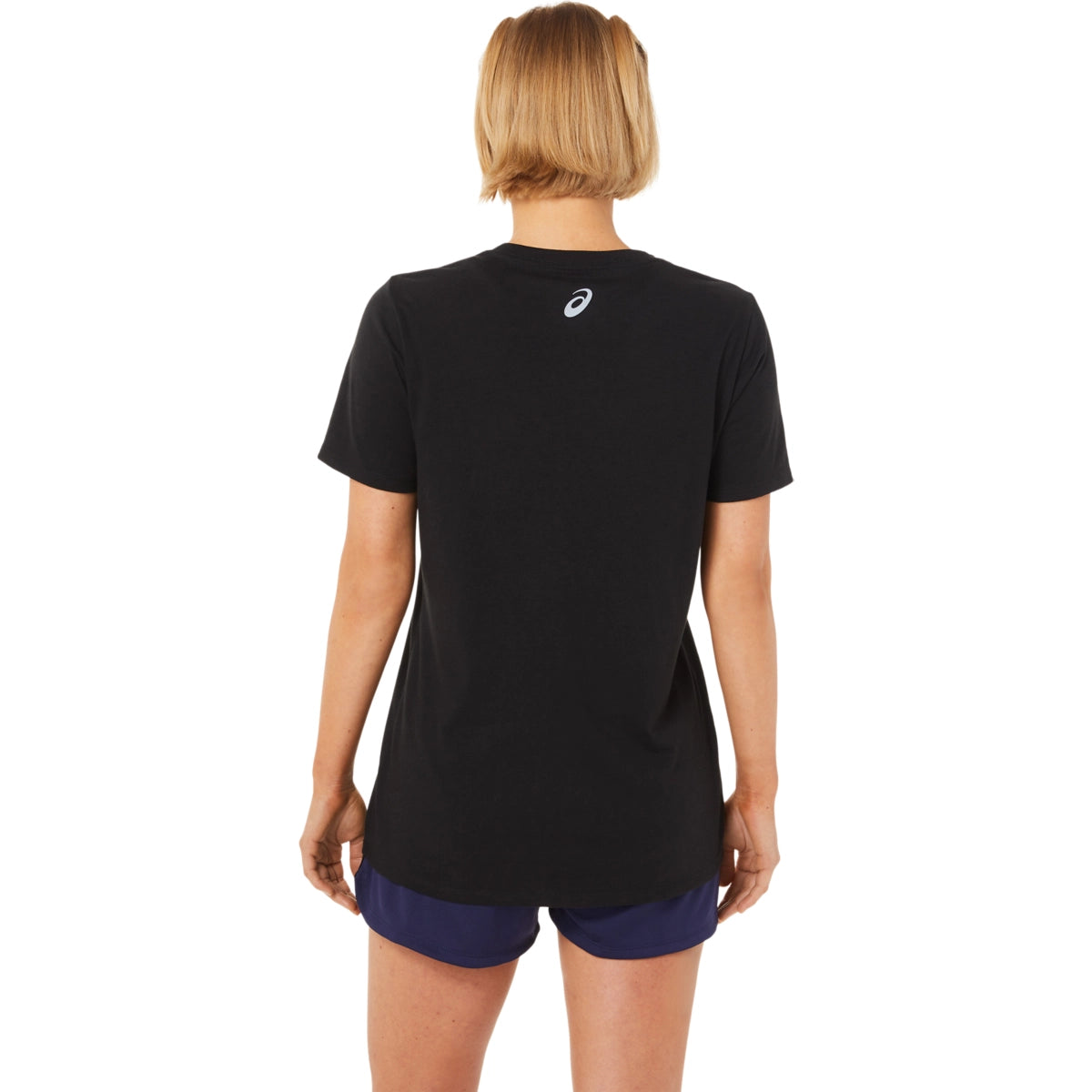Asics Women's Stripes Short Sleeve Womens Apparel Shirts & Tops