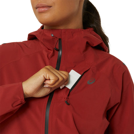 Asics Women's Metarun Waterproof Jacket Womens Apparel Jackets & Vests