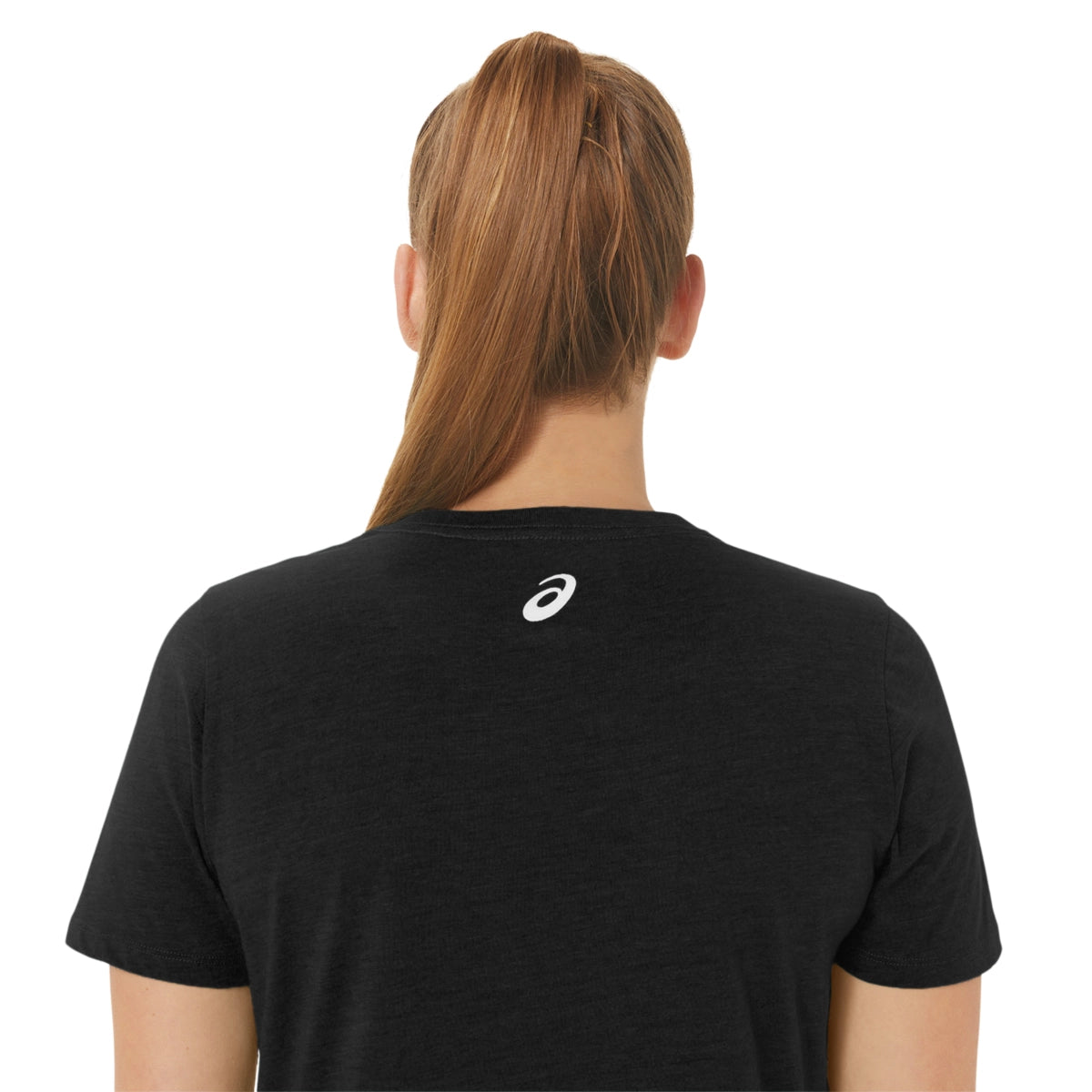 Asics Women's Sunflower Slogan V-Neck Womens Apparel Shirts & Tops