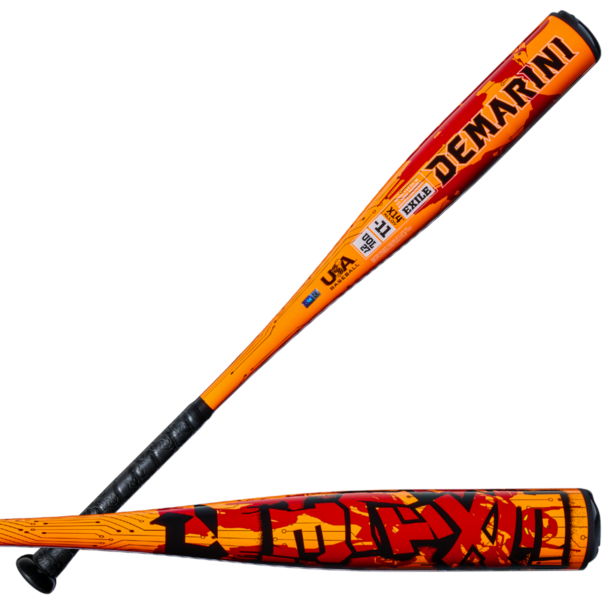 DeMarini Adult 2027 Exile -11 USA Baseball Bat-5