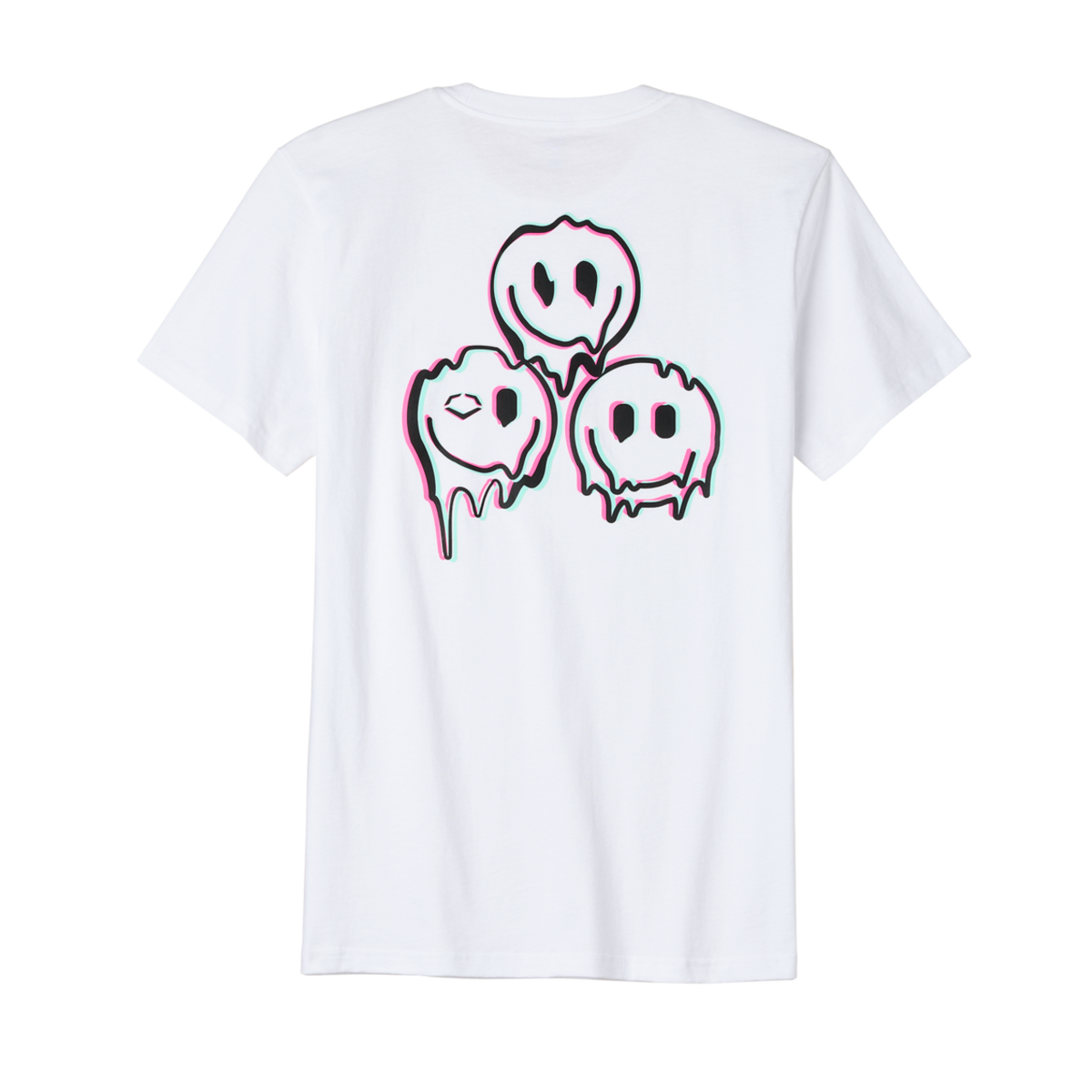 EvoShield Men's Mens Happy Melt Graphic Baseball Tee-1