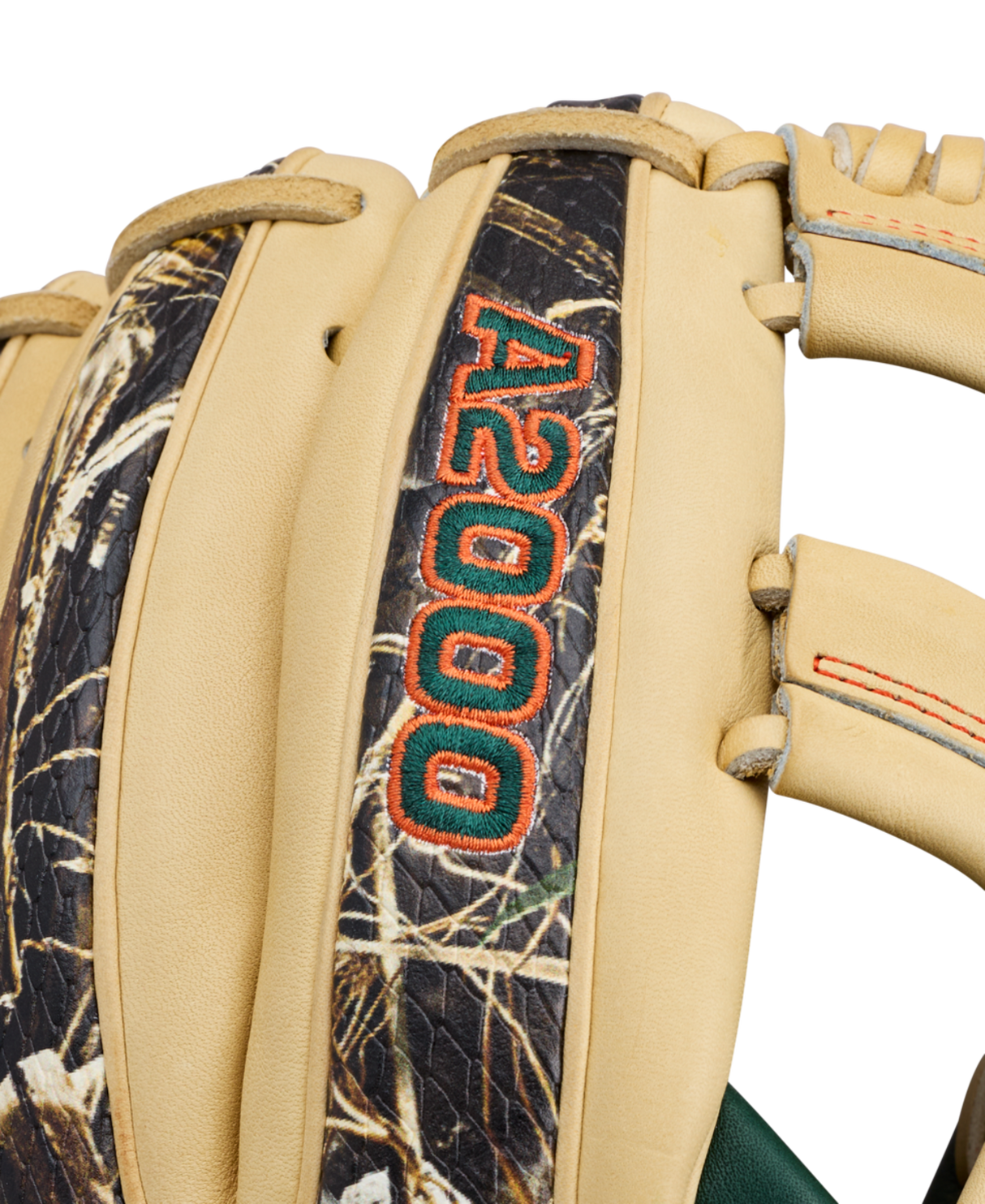 2026 Wilson A2000 GH2 RealTree GM Leather Infield Baseball Glove-6