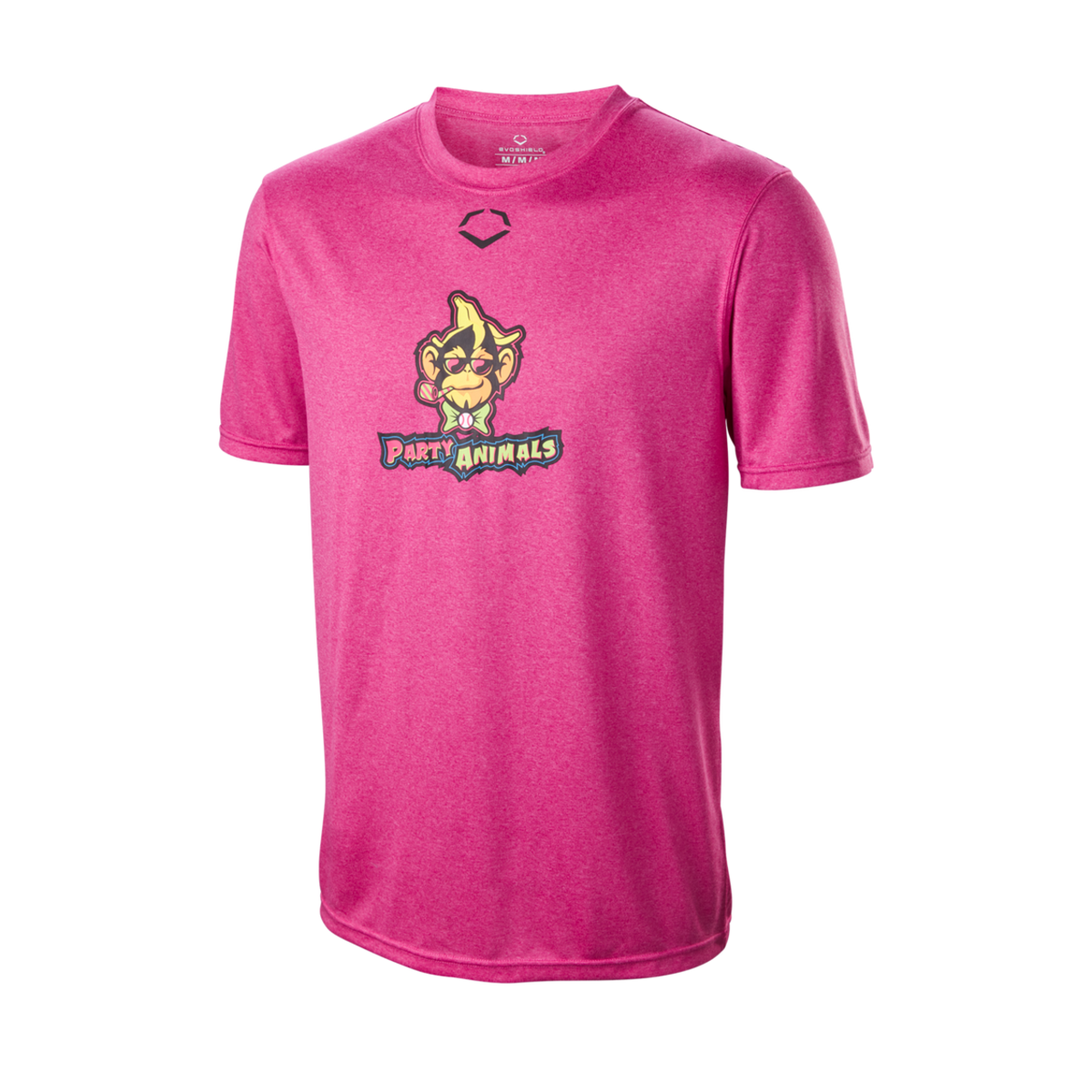Wilson Youth Party Animals Heather Tech Baseball Tee-5