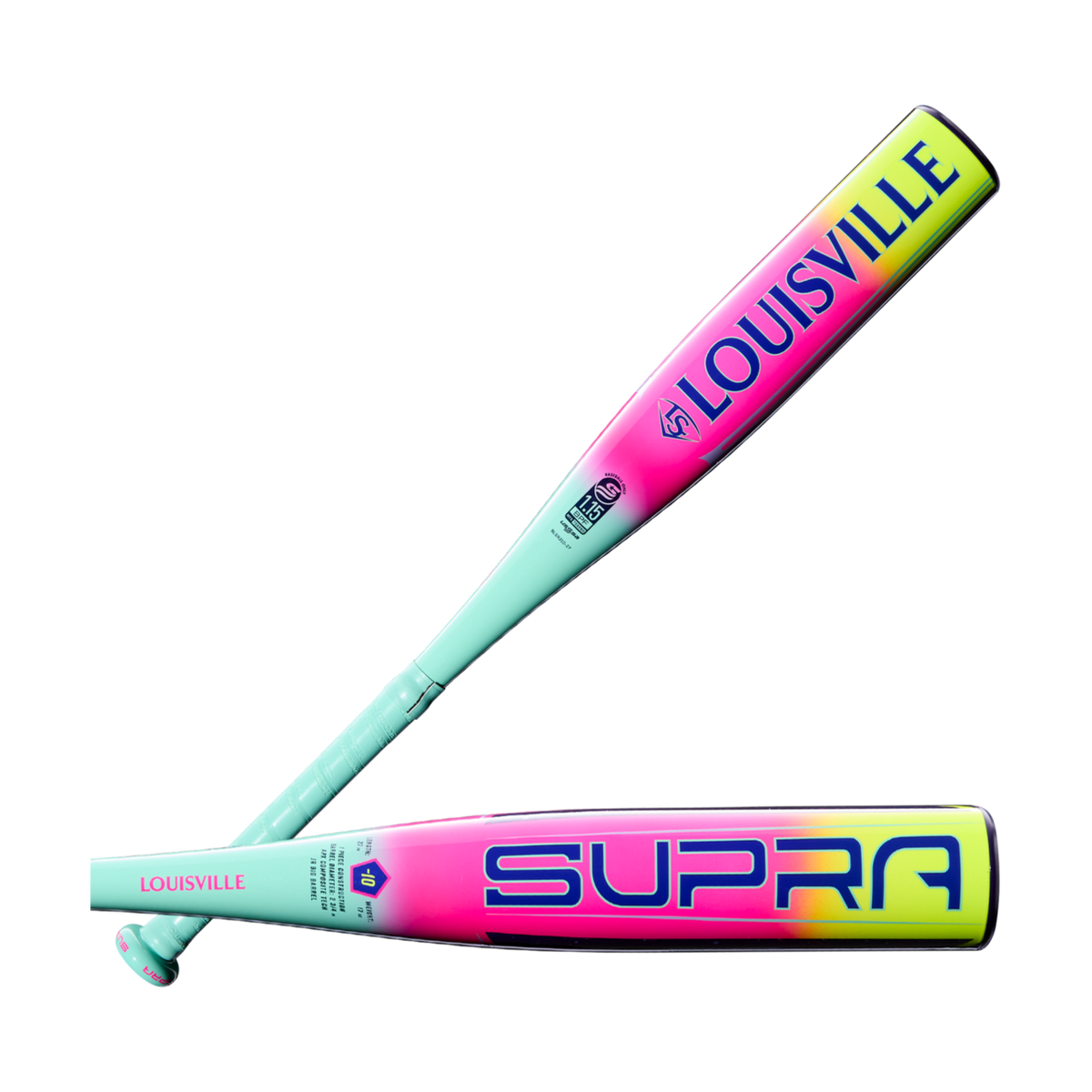 Louisville Slugger Adult 2027 Supra Junior Big Barrel -10 2 3/4" USSSA Baseball Bat-6