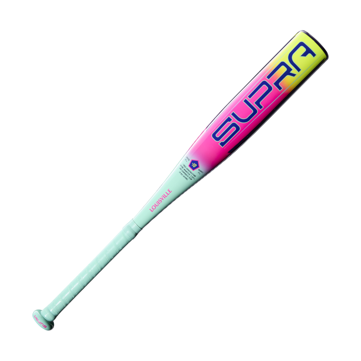 Louisville Slugger Adult 2027 Supra Junior Big Barrel -10 2 3/4" USSSA Baseball Bat-7