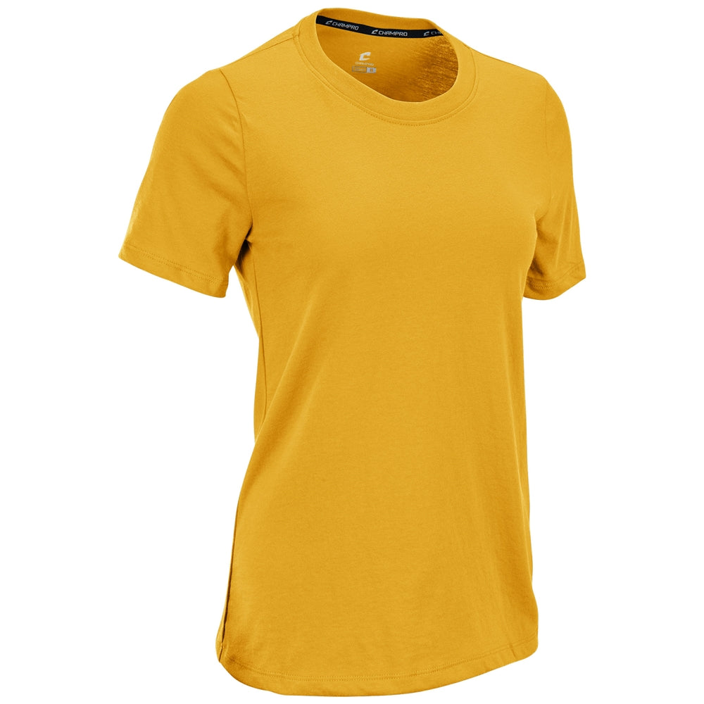 Champro Women's Tackle Crew Neck Tee Womens Apparel Shirts & Tops