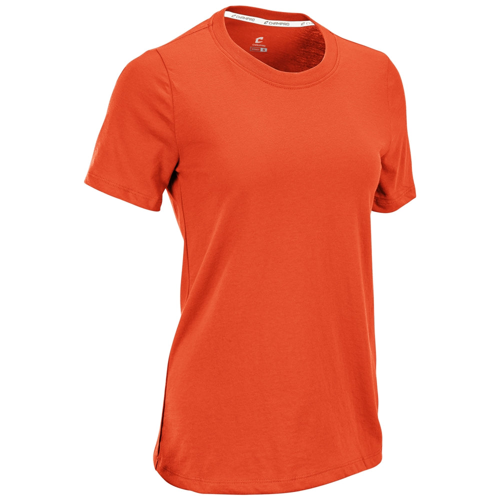 Champro Women's Tackle Crew Neck Tee-1