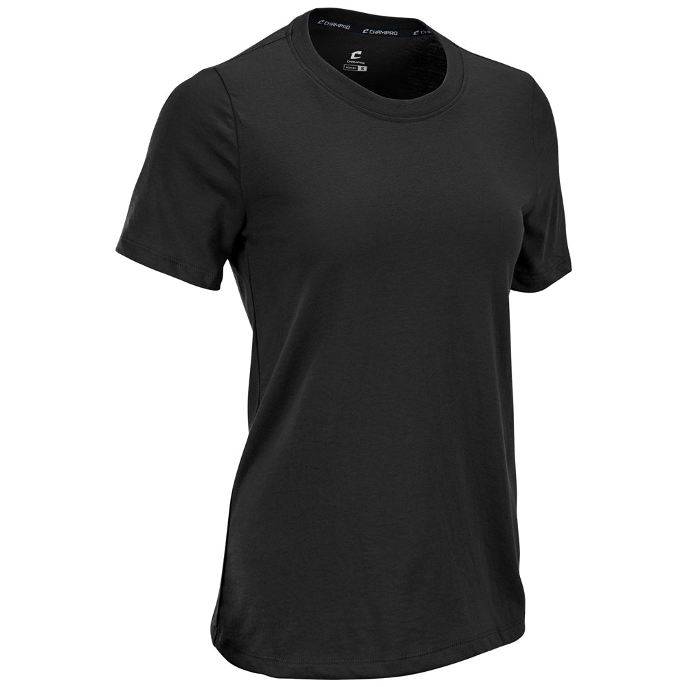 Champro Women's Tackle Crew Neck Tee-1