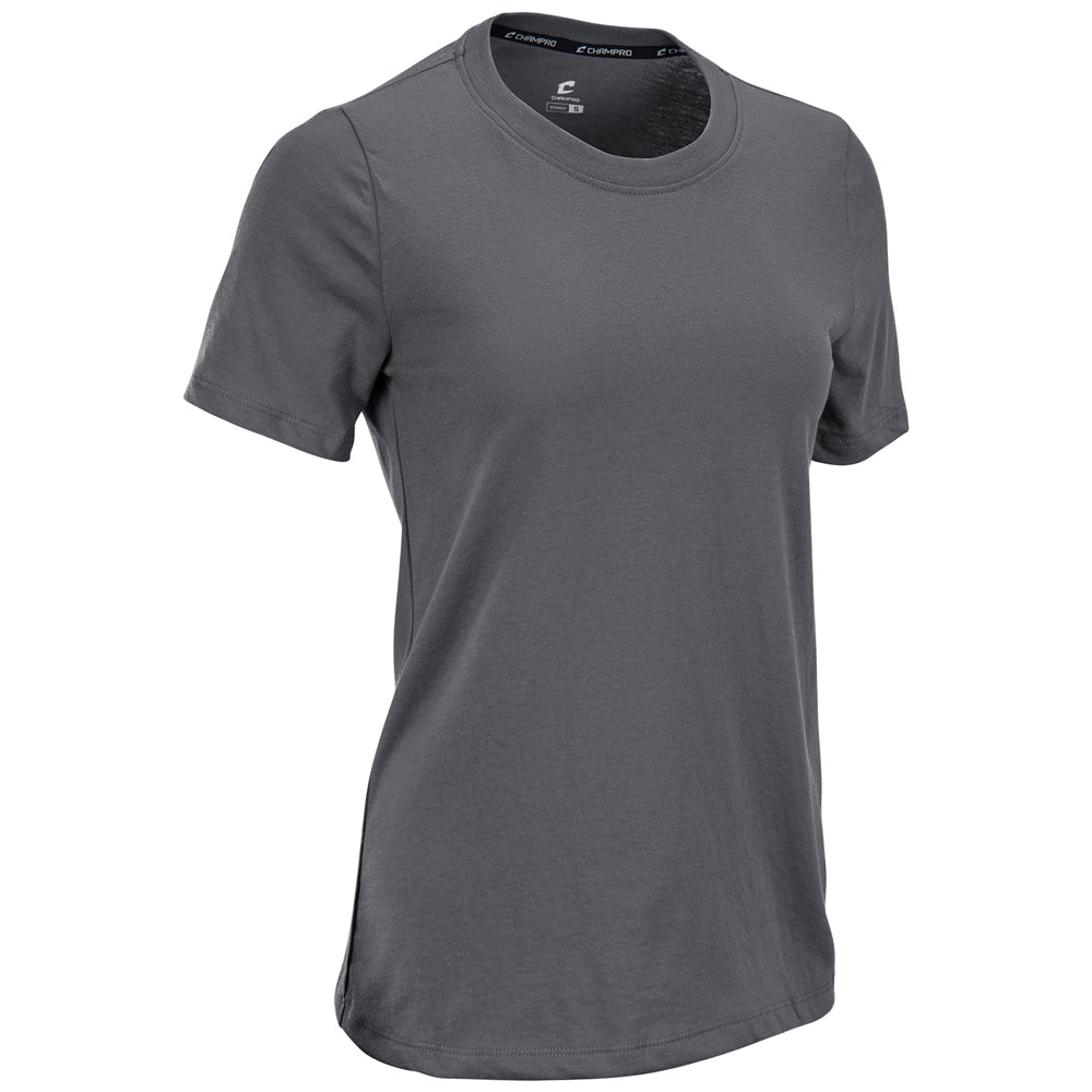 Champro Women's Tackle Crew Neck Tee Womens Apparel Shirts & Tops