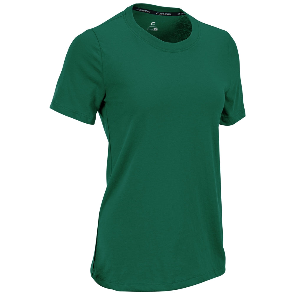 Champro Women's Tackle Crew Neck Tee Womens Apparel Shirts & Tops