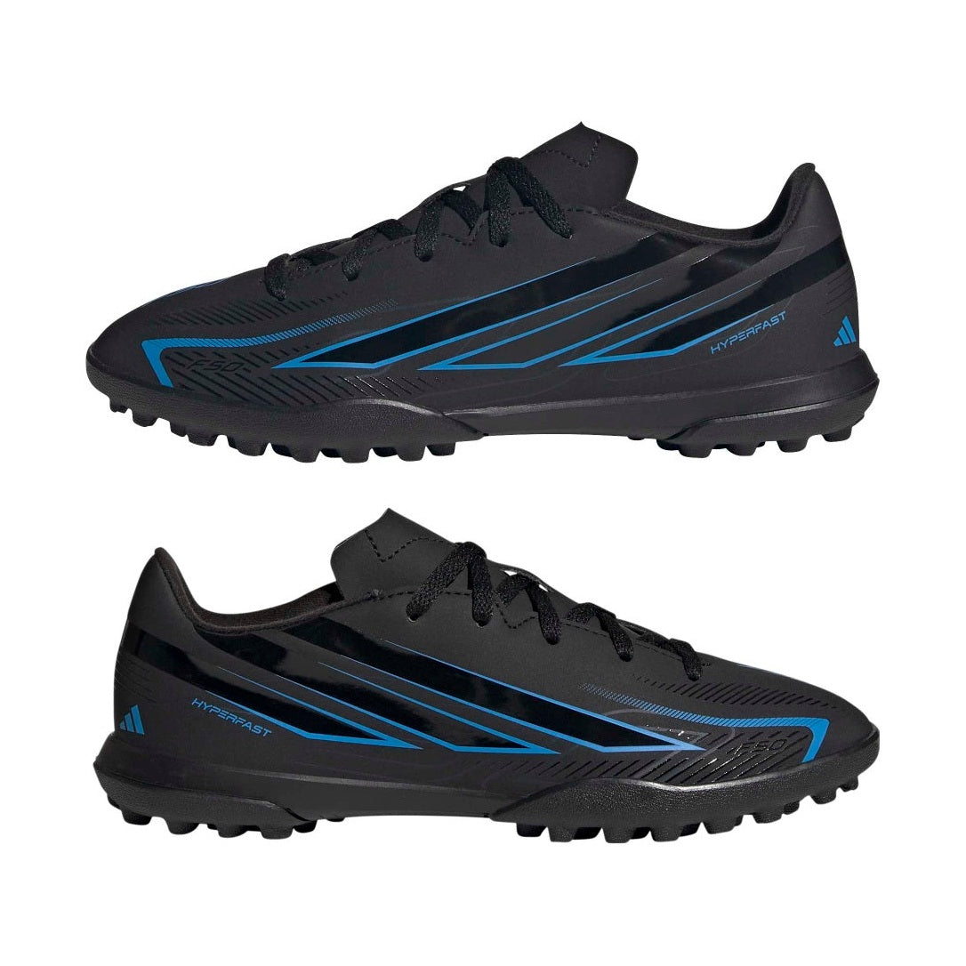 adidas Youth F50 Hyperfast Club Turf Soccer Cleats-9