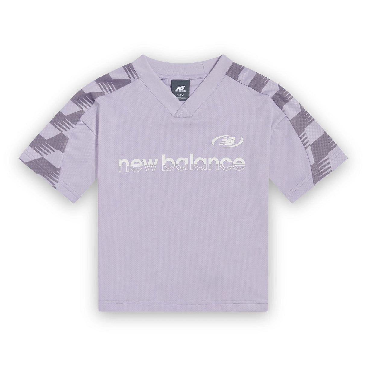 New Balance Girls' Digitized Football T-Shirt-1