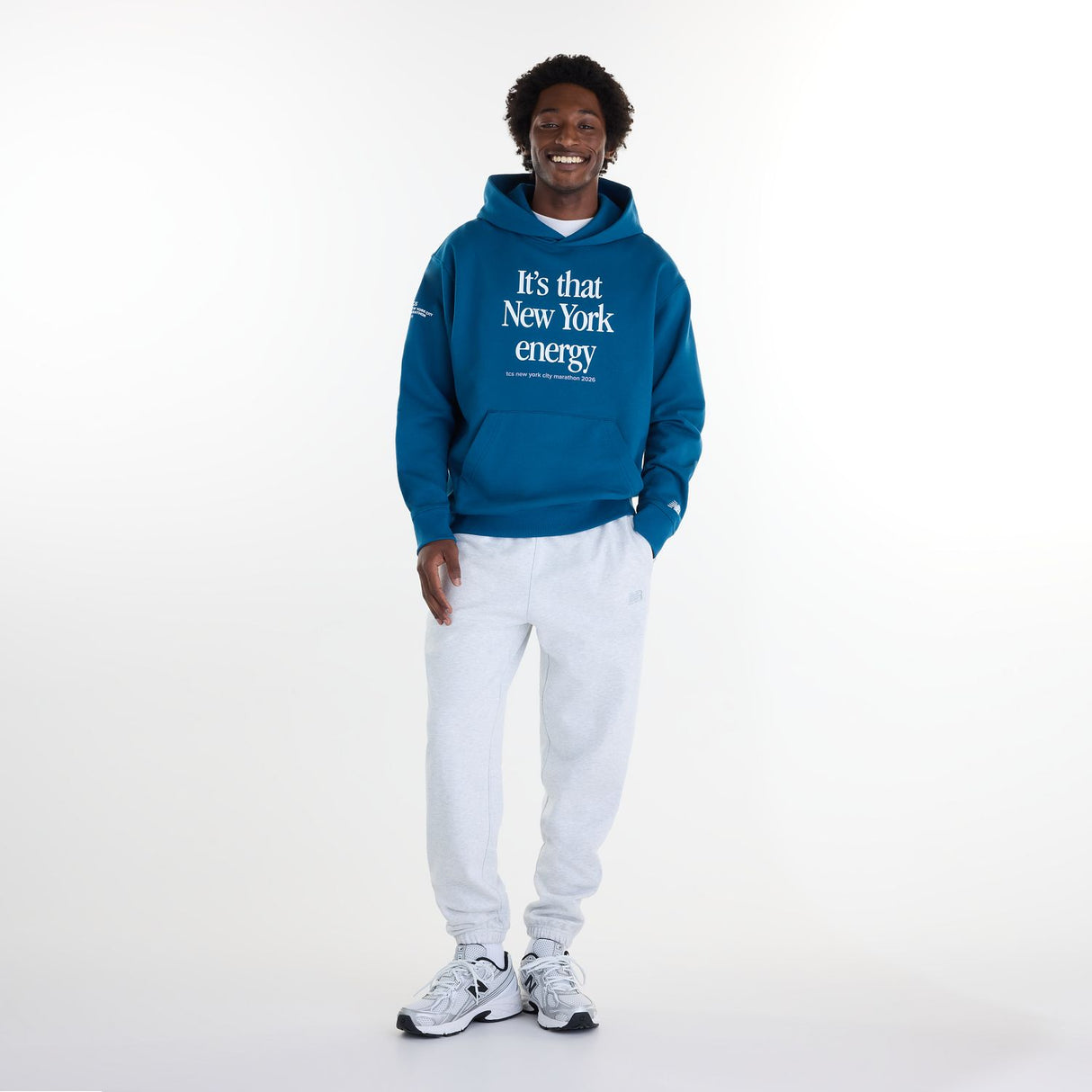New Balance Men's NYC Marathon Hoodie - NY Energy-5