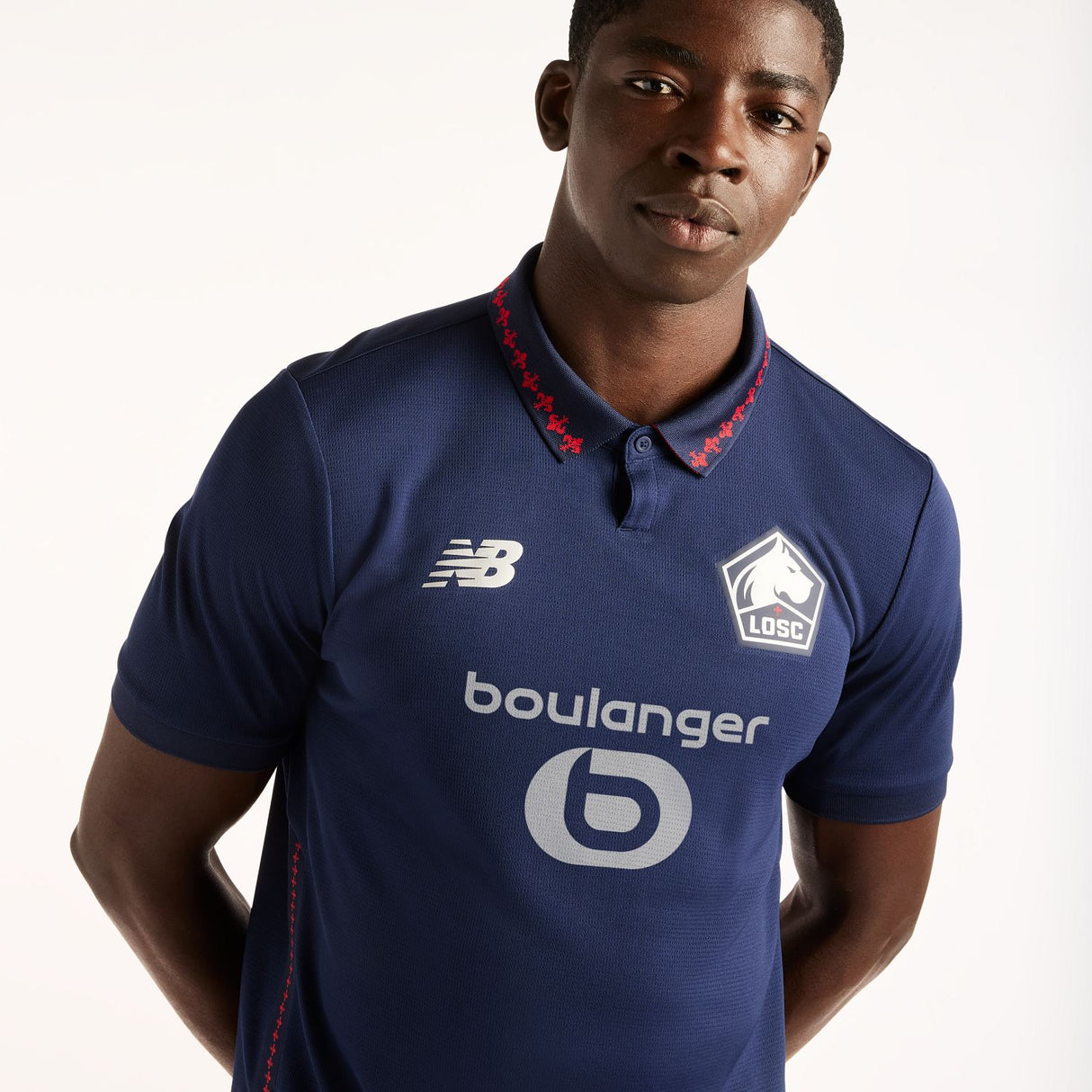 New Balance Adult LOSC Lille 26/27 Third Short Sleeve Soccer Jersey-3