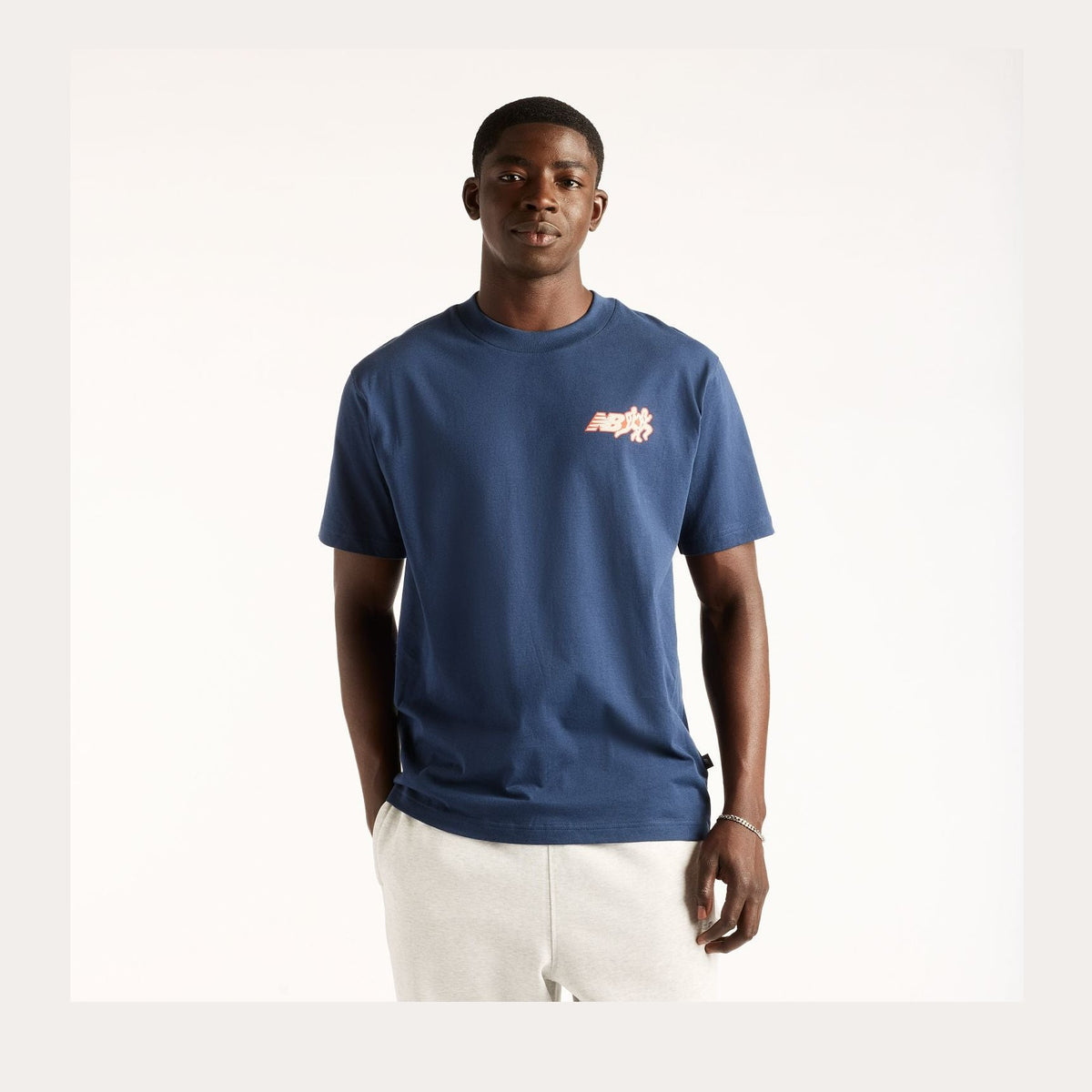 New Balance Men's Sticker Pack T-Shirt-1