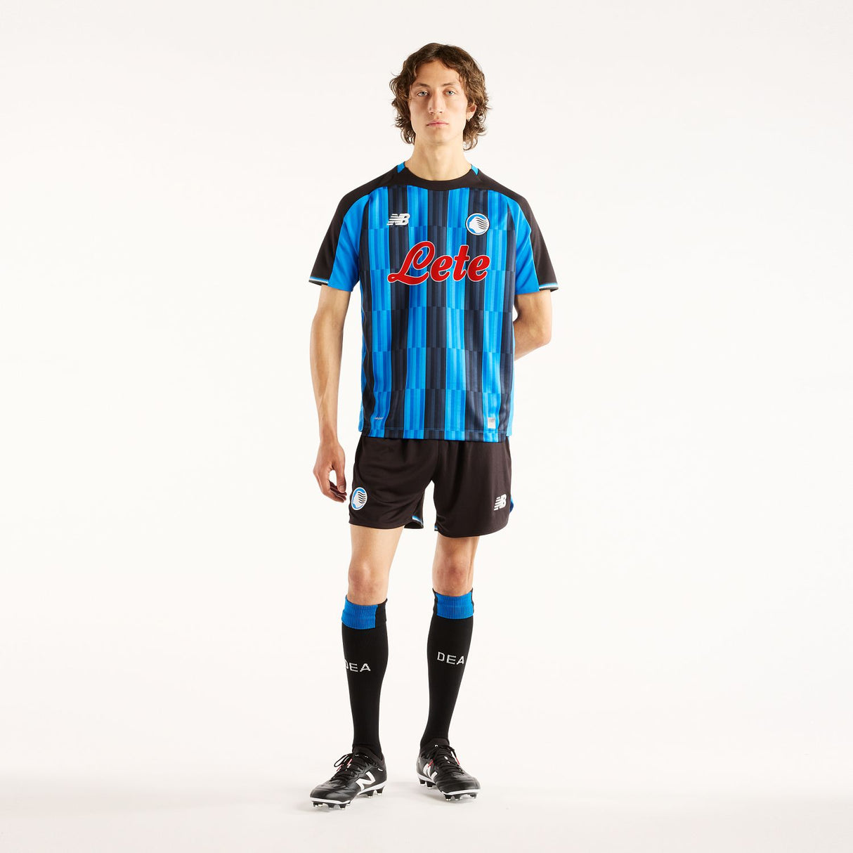 New Balance Adult Atalanta BC 26/27 Home Short Sleeve Soccer Jersey-6