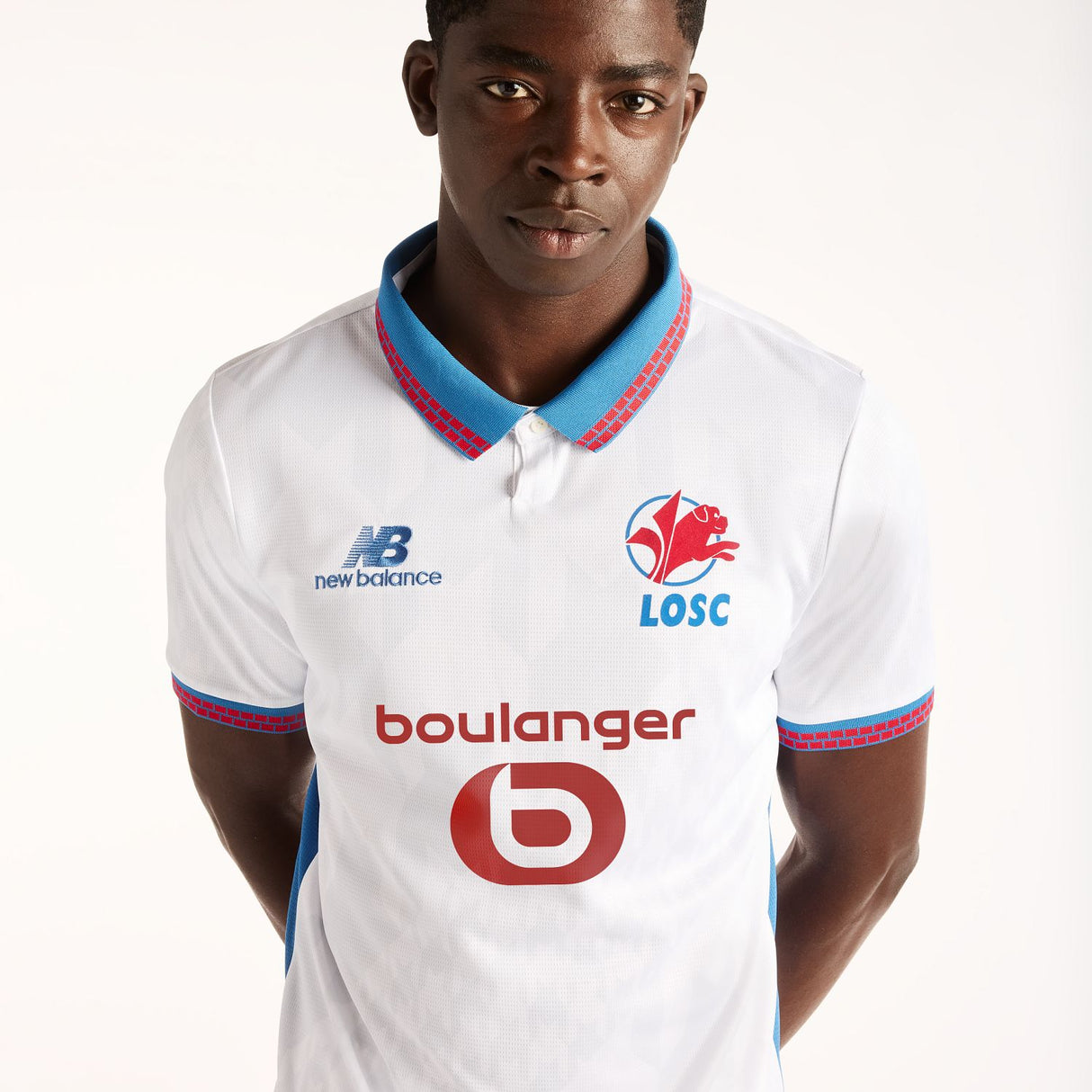 New Balance Adult LOSC Lille 26/27 Away Short Sleeve Soccer Jersey-3