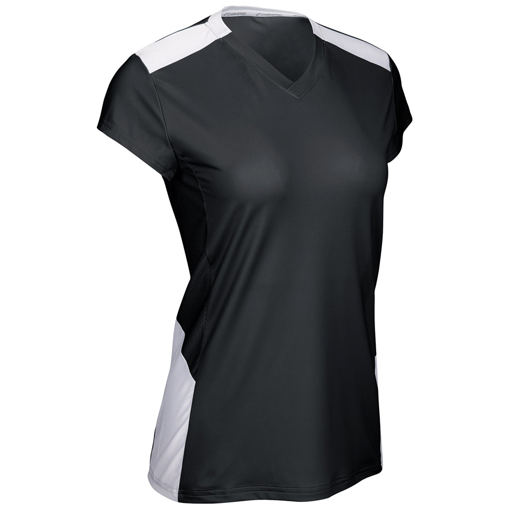 Champro Girl's Point Cap Sleeve Volleyball Jersey Volleyball Apparel All