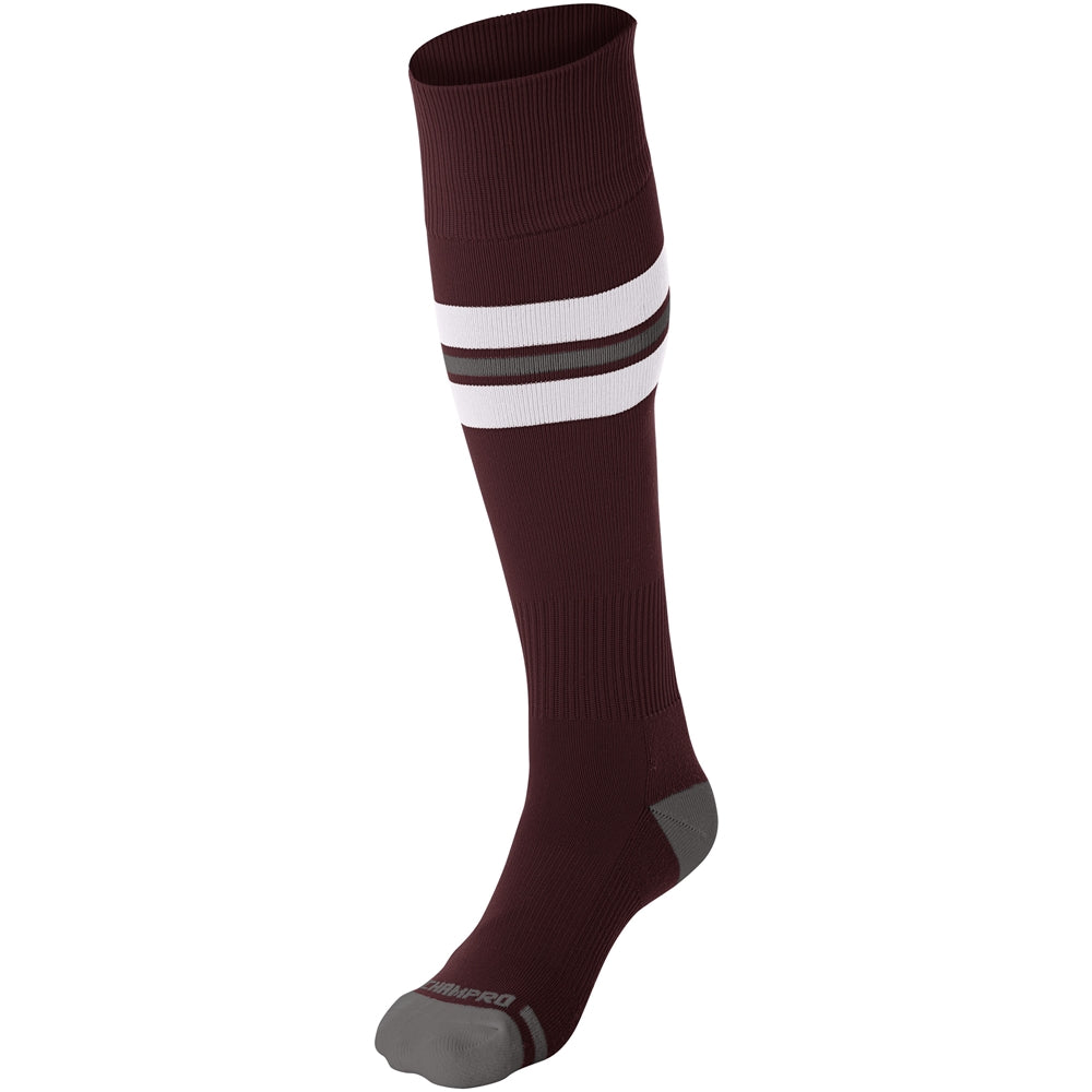 Champro Striped Knee High Baseball/Softball Socks-1