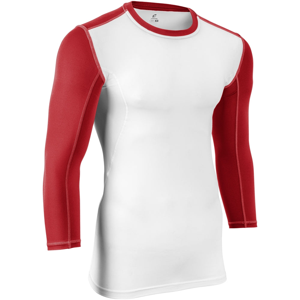 Champro Youth Compression Three Quarter Sleeve Shirt-2