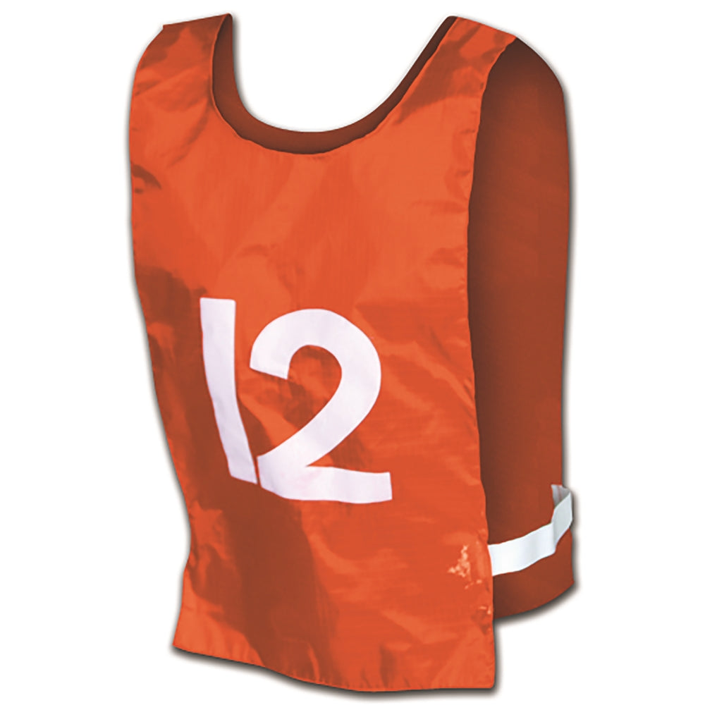 Champro one Dozen Nylon Pinnies With Number