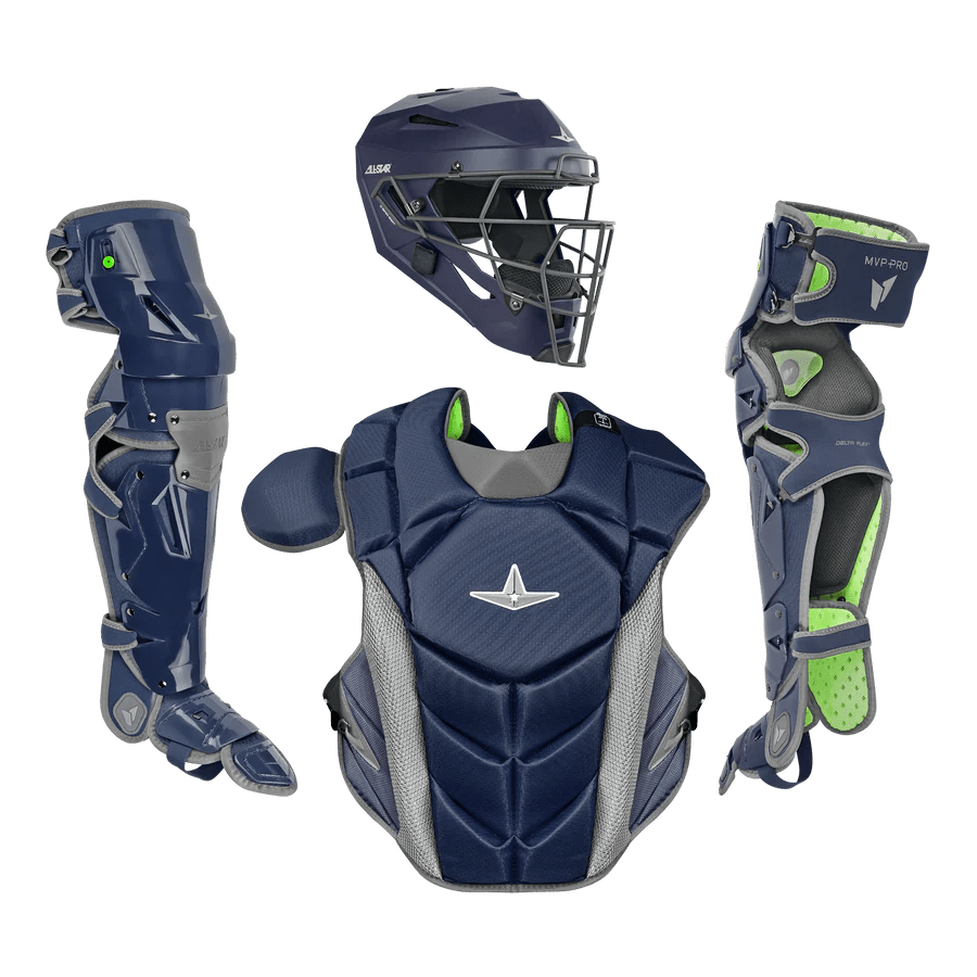 All-Star MVP-PRO™ Series Baseball Catcher's Kit Baseball Catcher's Protective Equipment All