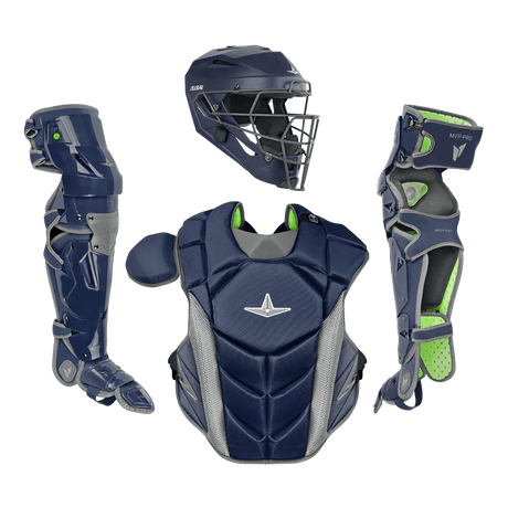 All-Star MVP-PRO™ Series Baseball Catcher's Kit Baseball Catcher's Protective Equipment All