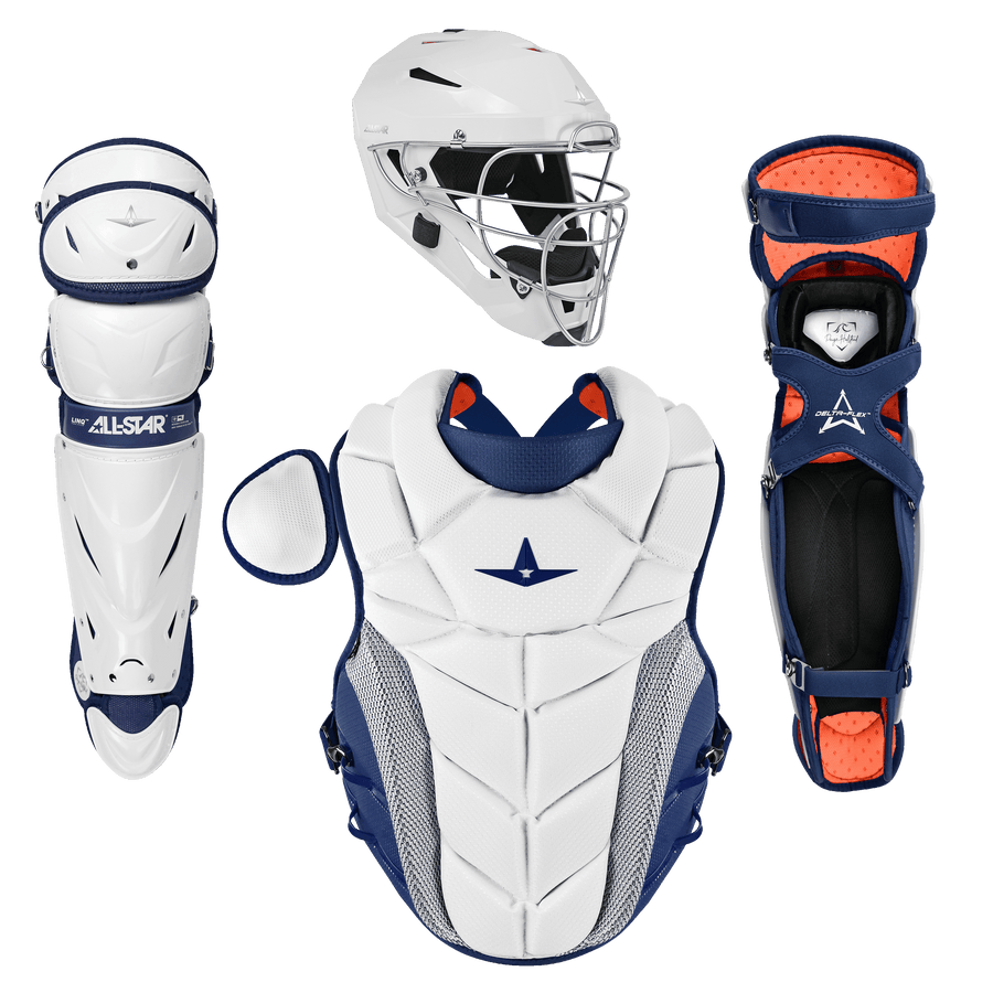 All-Star PHX™ Fastpitch Softball Catching Kit Softball Catcher's Protective Equipment All