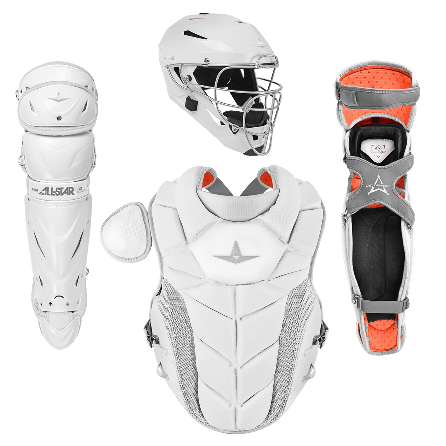 All-Star PHX™ Fastpitch Softball Catching Kit Softball Catcher's Protective Equipment All