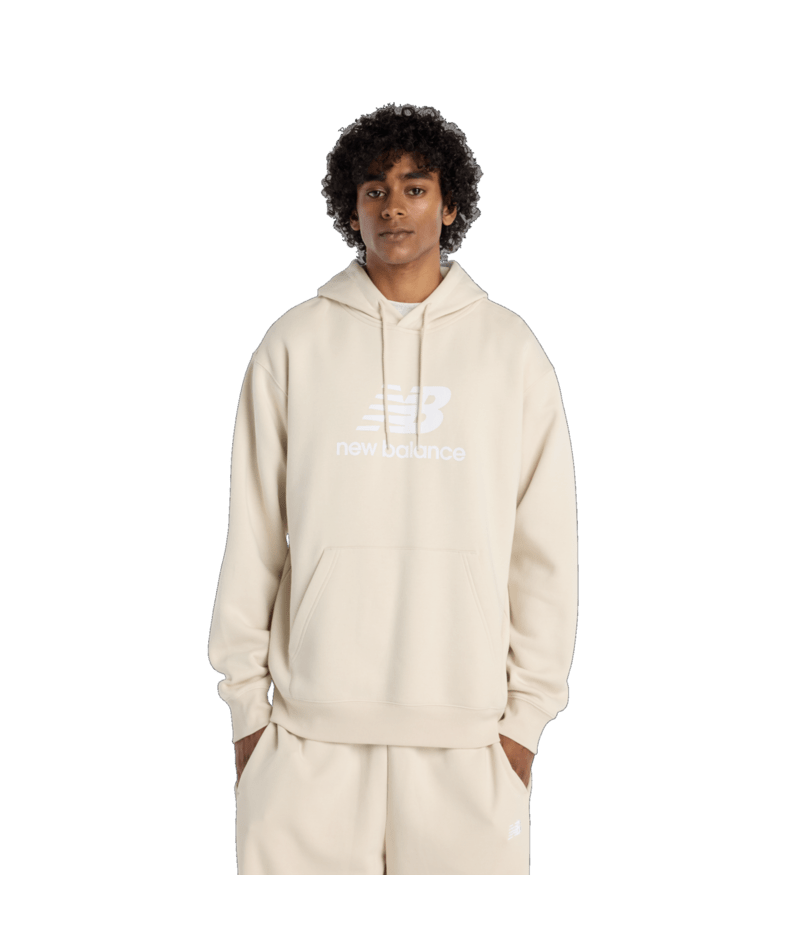 New Balance Men's Sport Essentials Fleece Logo Hoodie Mens Apparel Sweatshirts & Fleece