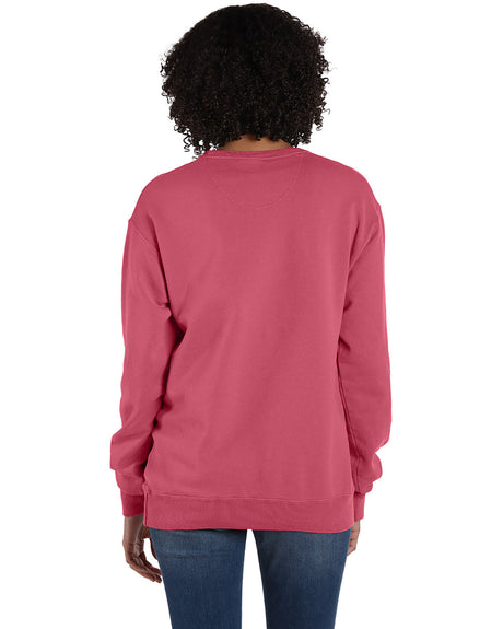 Hanes Women's ComfortWash Crew Sweatshirt Womens Apparel Sweatshirts & Fleece