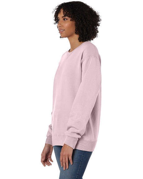 Hanes Women's ComfortWash Crew Sweatshirt Womens Apparel Sweatshirts & Fleece