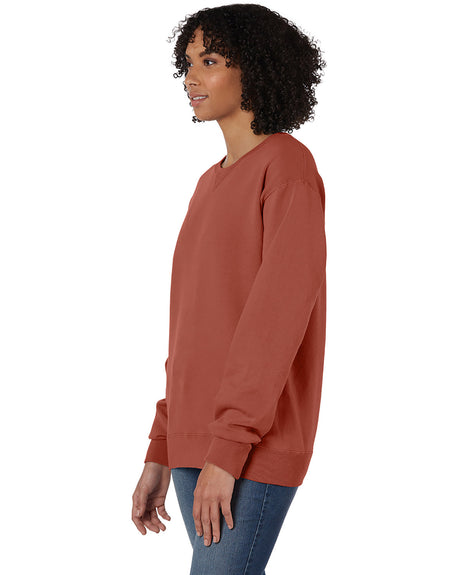 Hanes Women's ComfortWash Crew Sweatshirt Womens Apparel Sweatshirts & Fleece