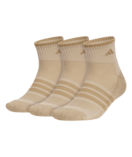 adidas Cushioned X 4 Quarter Socks 3-Pack Unisex Accessories Socks