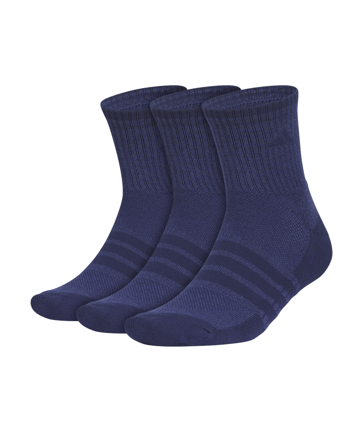 adidas Men's Cushioned X 4 3-Pack Mid-Crew Socks Unisex Accessories Socks